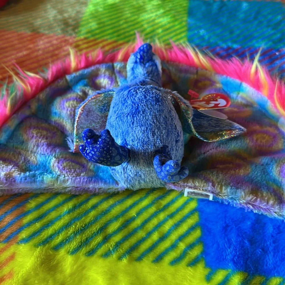 Ty Flashy the Peacock Beanie Baby